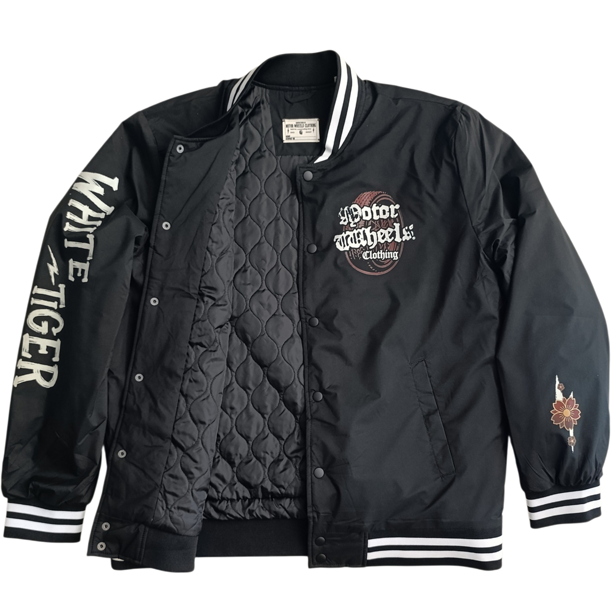 White Tiger Teddy Jacket