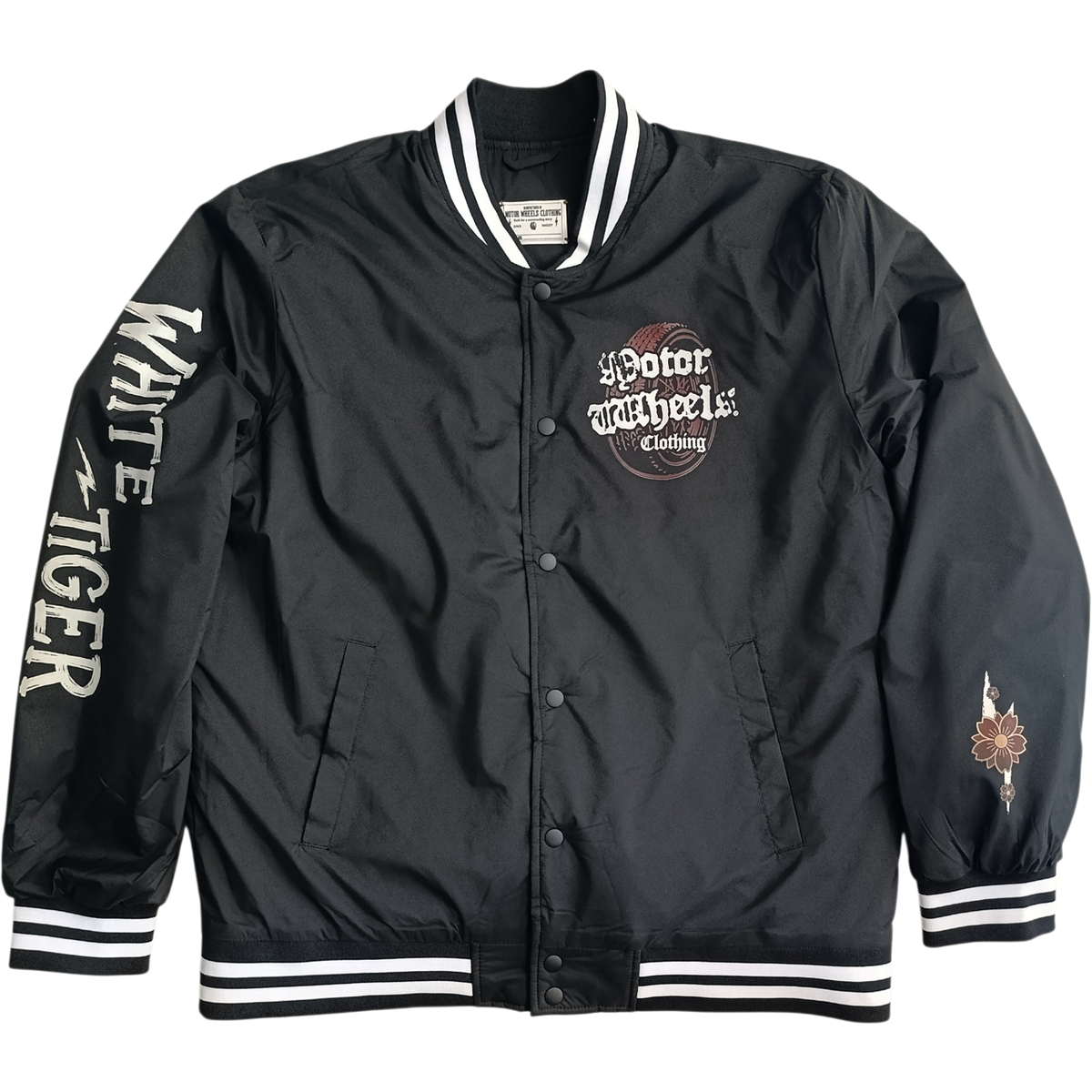 White Tiger Teddy Jacket